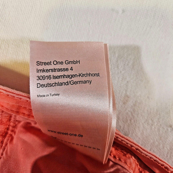 Be You Jeans Women's Size 28 (US 6) Coral StreetOne 5 Pocket - German - Value - Picture 16 of 16